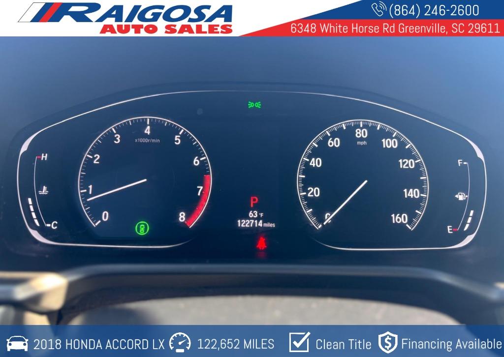 2018 Honda Accord LX - Photo 15